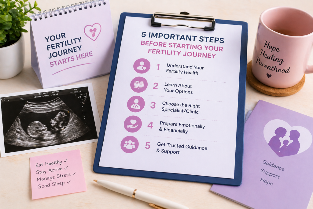 5 Important Steps Before Starting Your Fertility Journey